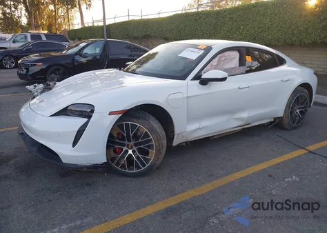 2021 Porsche Taycan 4S из США, поврежденный, VIN WP0AB2Y17MSA41780